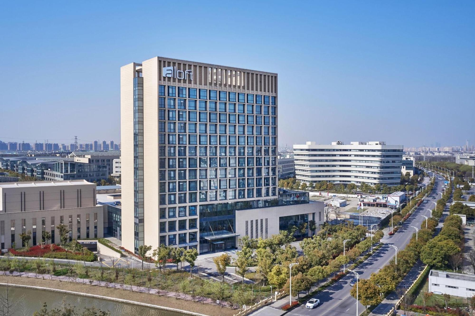 Aloft Shanghai Zhangjiang Haike Exteriör bild