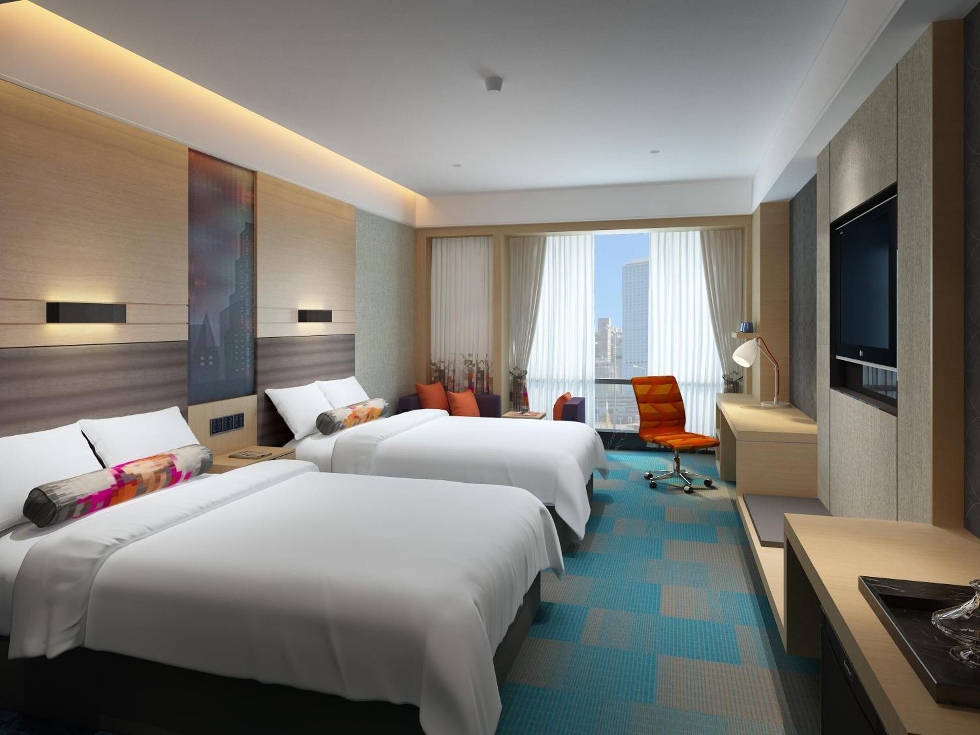 Aloft Shanghai Zhangjiang Haike Exteriör bild